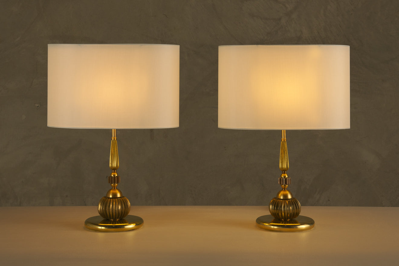 PAIR OF KYOTO TABLE LAMPS BY GIANNI VALLINO
